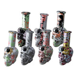 Mystic Skull Glass Mini Bong