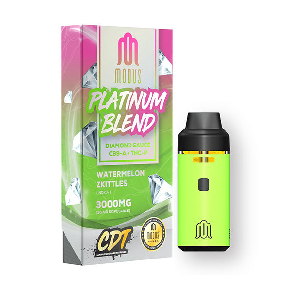 MODUS PLATINUM BLEND 3GM DIAMOND SAUCE CB9-A THC-P (Pack of 5)