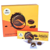 ORGANIC HONEY Coffee Candy Power with Pure Honey Pack of 6