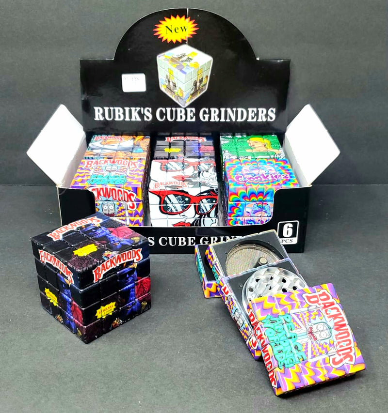 RUBIKS CUBE 4 PART GRINDER