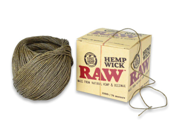 RAW Hemp Wick Ball – 250ft
