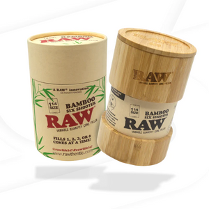 Raw Bamboo King Size Six Shooter