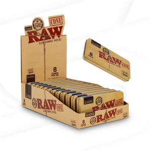 RAW Classic 1 1/4 Cone Tin