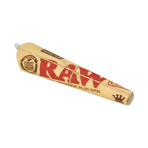 RAW - Organic King Size Pre-Rolled Cones (3-Pack)