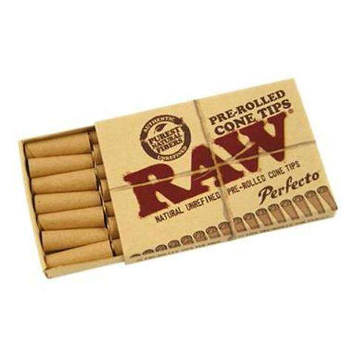 Raw Prerolled Perfecto Conical - 20 Per Box