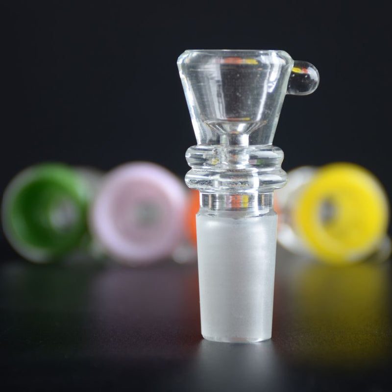 GLASS BOWLHEAVY 14MM MALE MIX 8CT DISPLAY