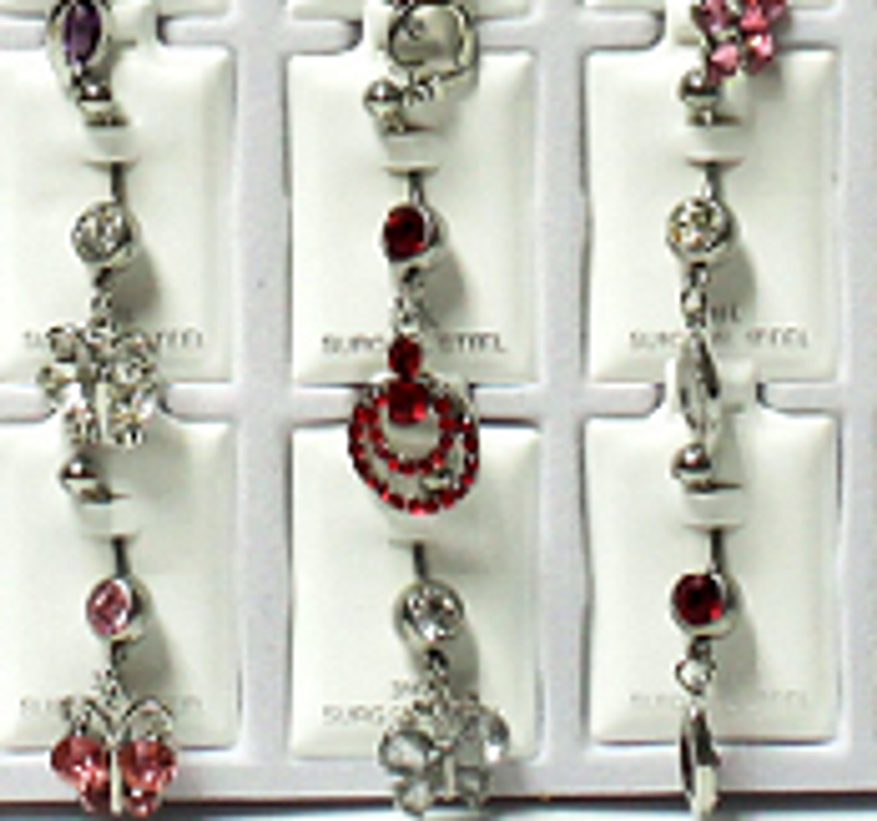 BELLY RING 54CT  TRAY
