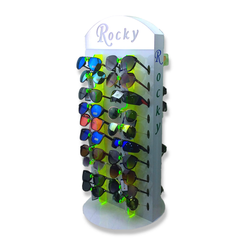 CELLTEKK ROCKY SUNGLASSES 32CT DISPLAY