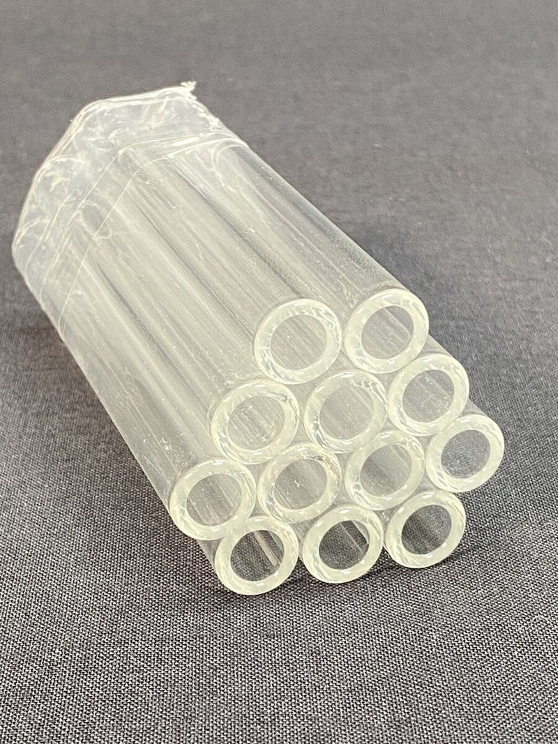 4" PYREX GLASS TUBE 10 Pack