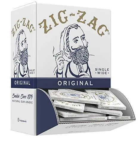 Promo Display (48 Pack) - Original White Rolling Papers
