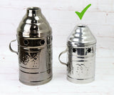 Egyptian Hookah Silver Metal Wind Cover w/Handle