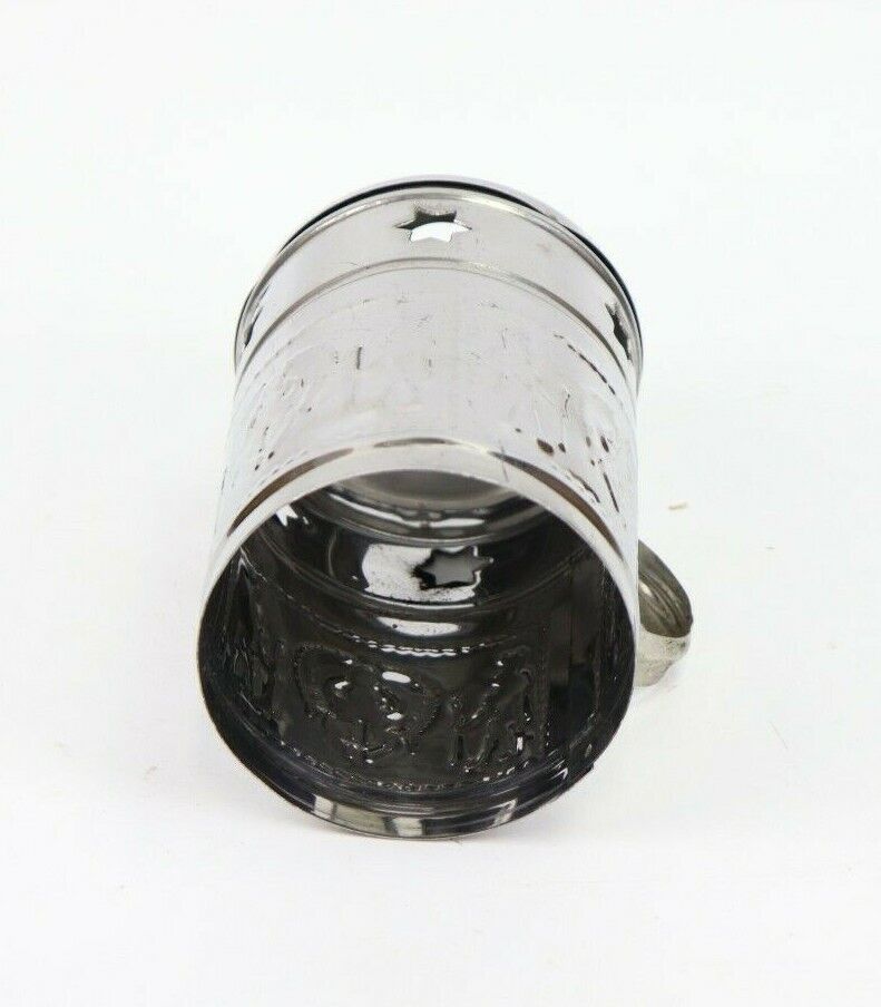 Egyptian Hookah Silver Metal Wind Cover w/Handle