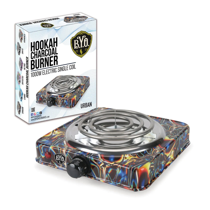 B.Y.O. Charcoal Burner Print