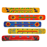 Handmade Wooden Incense Stick Holder Set of 5