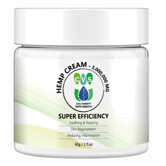 HEMP CREAM FOR PAIN CALI VARIETY SUPPLEMENTS
