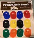 THE POCKET HAIR BRUSH 12 PICES