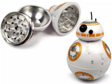 Star war BB-8 Robot Tobacco Herb Metal 3 Piece Grinder