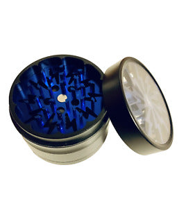 TOBACCO GRINDER METAL 3pc | 2" |12CT DISPLAY
