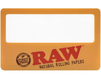 RAW MAGNIFYING CARD
