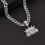 Chain Hip Hop Jewelry Necklace SLILIVER AND GOLD 144 DISPLAY