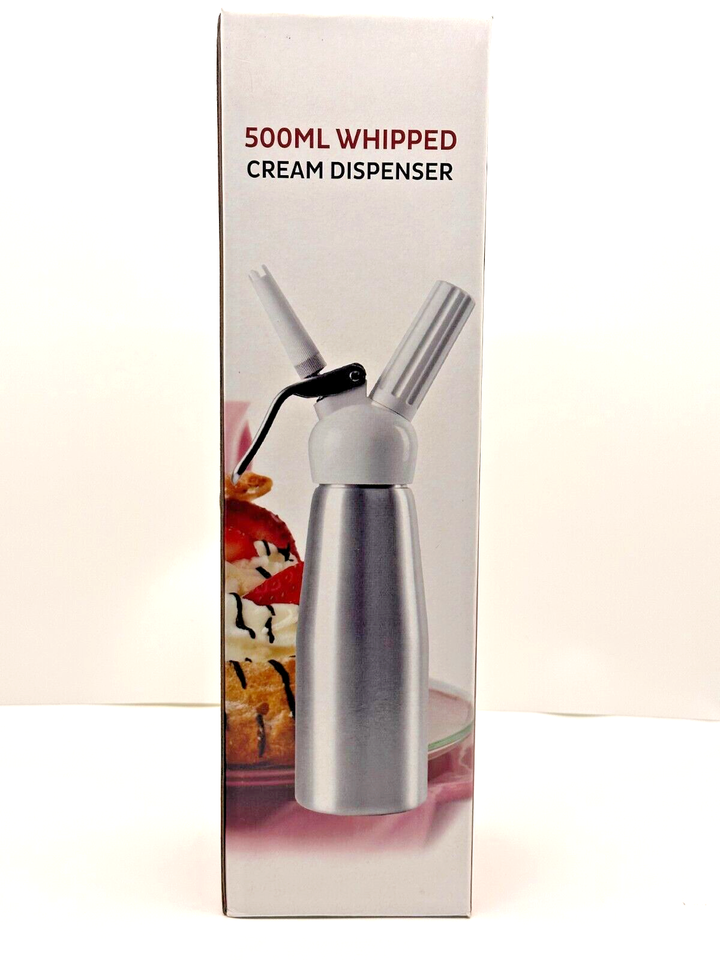 whipped cream dispenser stainless steel 500 ML