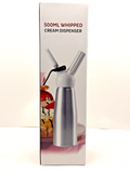 whipped cream dispenser stainless steel 500 ML