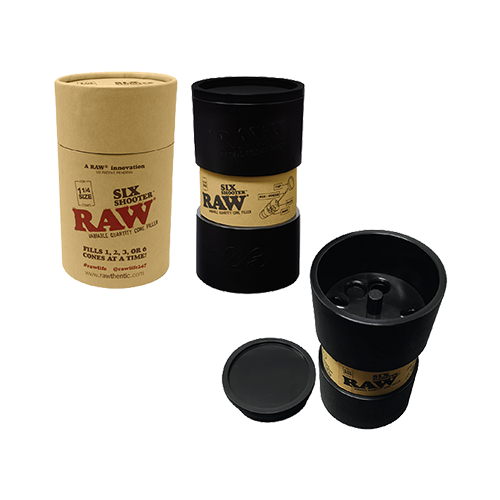 RAW SIX SHOOTER  VARIABLE QUANTITY CONE FILLER  1 1/4 SIZE