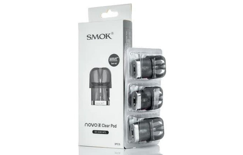 Smok - Novo 2 Clear Pod Dual Coil 0.8ohms