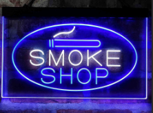 SMOK SHOP- LED SIGN 65X413.5CM