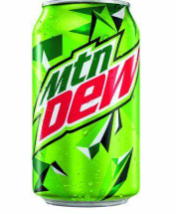 FANCY BOTTLE  MTN DEW