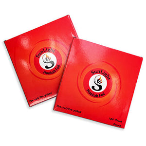 SUN LIGHT HOOKAH FOIL 25 PACK