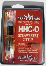 HAPPY SHAMAN THCO PRE-ROLL 60CT STRAWBERRY CITRUS