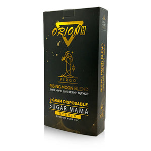 ORION THC RISING MOON BLEND THCA+HHC LIVE RESIN + DgTHCP 3GM DISPOSABLE