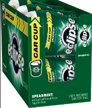 ECLIPSE SPEARMINT SUGAR FREE GUM 60 PIECES