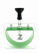 Green Zebra HOOKAH Pillow