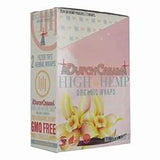 HIGH HEMP ORGANIC WRAPS DUTCH CREAM  - PACK OF 2 - DISPLAY OF 25