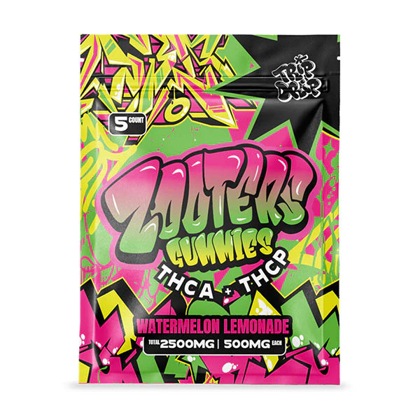 Trip Drip Zooters THCA + THCP Gummies | (5ct) 2500mg