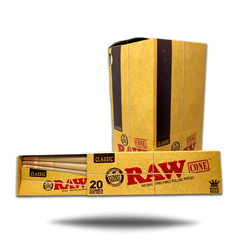Raw Cone Classic King Size 20 cones per pack