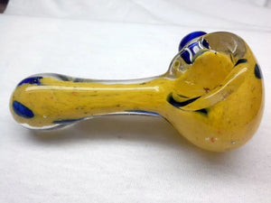 Glass Hand Pipe Yellow