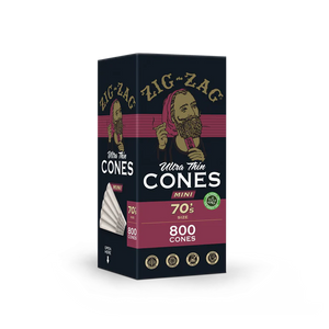 Zig-Zag 70's Ultra-Thin Bulk Cones - 800 Cones