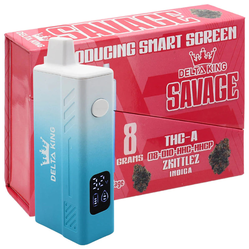 SAVAGE THCA Vape  - 8gr D8, D10, HHC & HHCP Cannabinoids