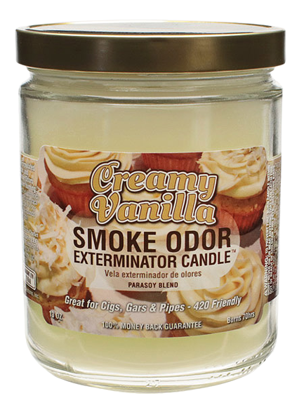 Smoke Odor Exterminator Candle - Creamy Vanilla
