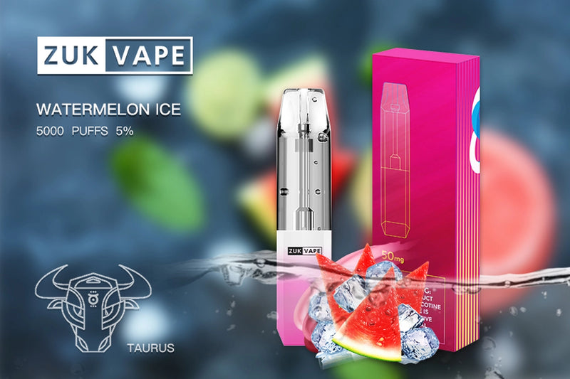 ZUK WATERMELON ICE 5000 PUFFS