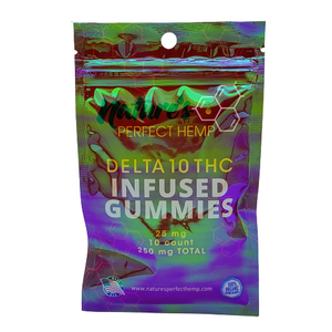 Natures Perfect Hemp Delta 10 THC Infused Gummies