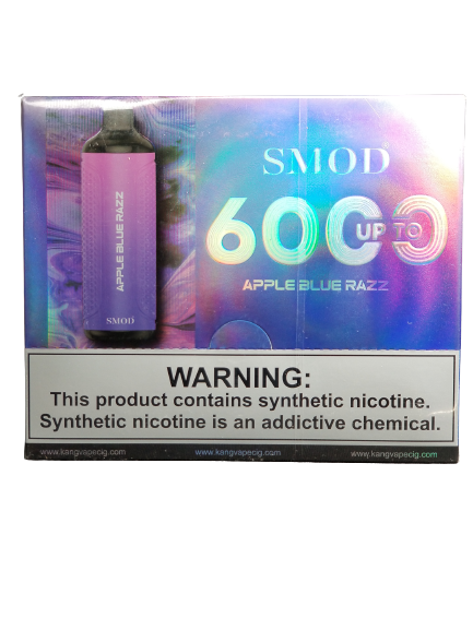 Smod 6000 Onee Max Apple Blue Razz