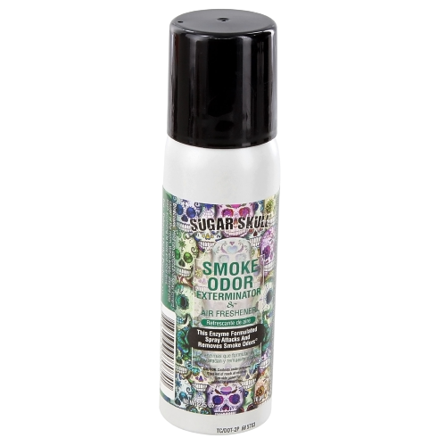 SMOKE ODOR SUGAR SKULL SPRAY 2.5 OZ
