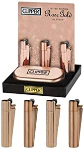 Clipper Metal Lighter Full Size Refillable  With Gift Box