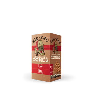Mini Bulk Unbleached Cones 1 1/4 - 50 Count