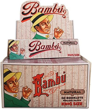 BAMBU NATURAL KING SIZE ROLLING PAPERS