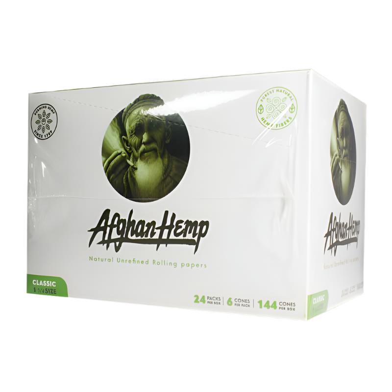 AFGHAN HEMP 1 1/4 PRE-ROLLED CONES 24 PACK
